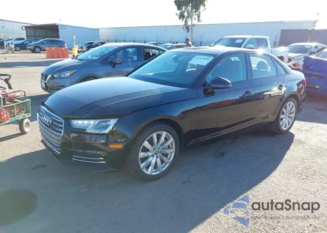 2017 Audi A4 2.0T Premium from USA, damaged, VIN WAUGNAF40HN059044